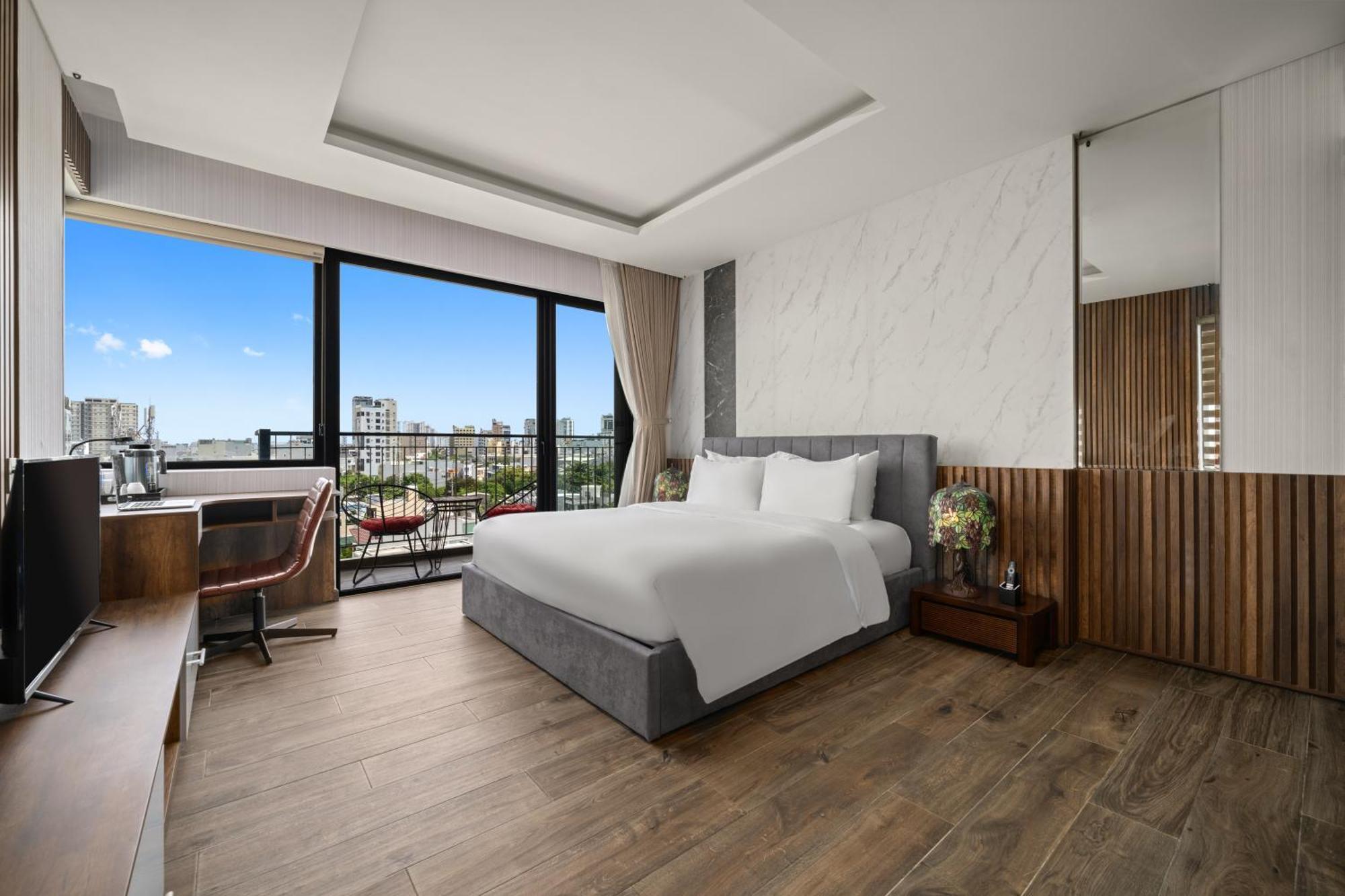 Luat Anh 88 Hotel & Apartment 岘港 外观 照片