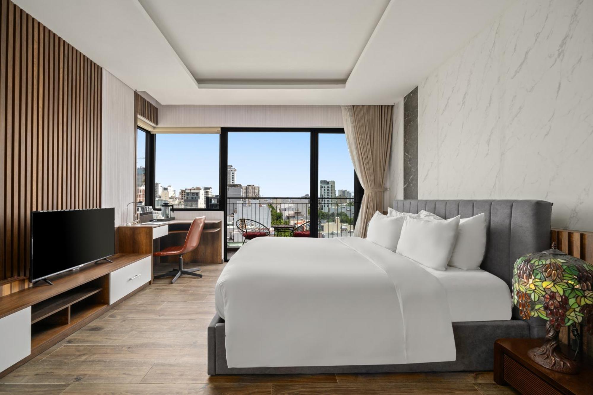 Luat Anh 88 Hotel & Apartment 岘港 外观 照片